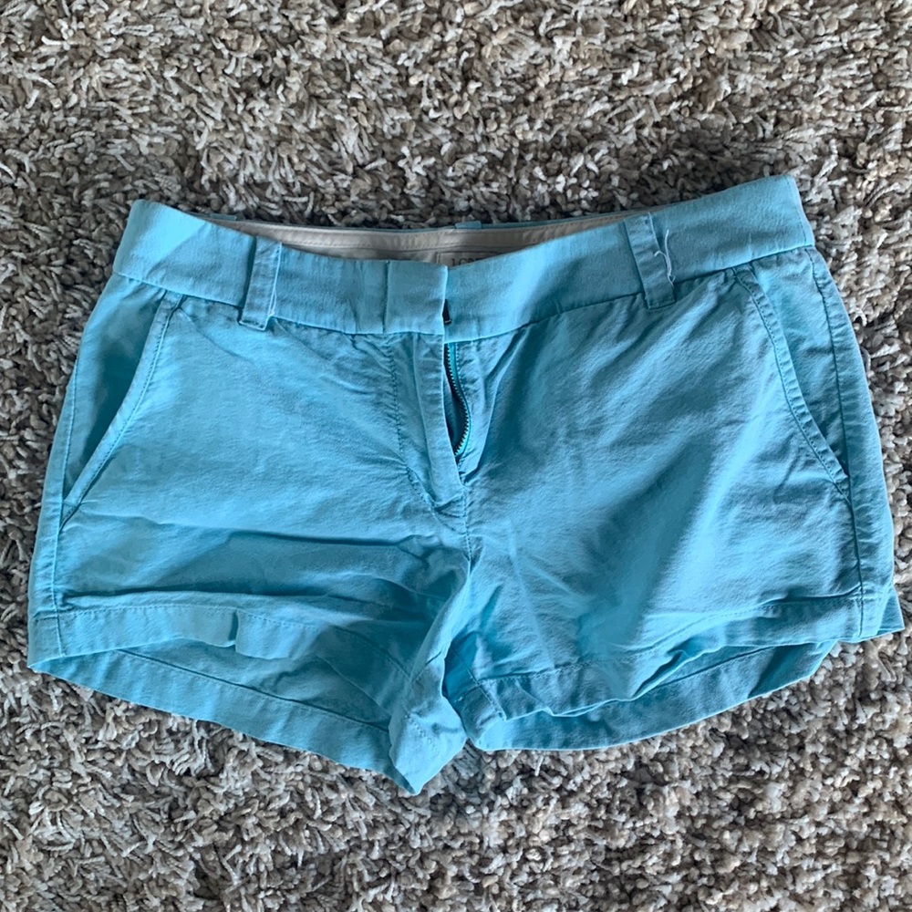 Baby Blue J. Crew Shorts 3” Inseam